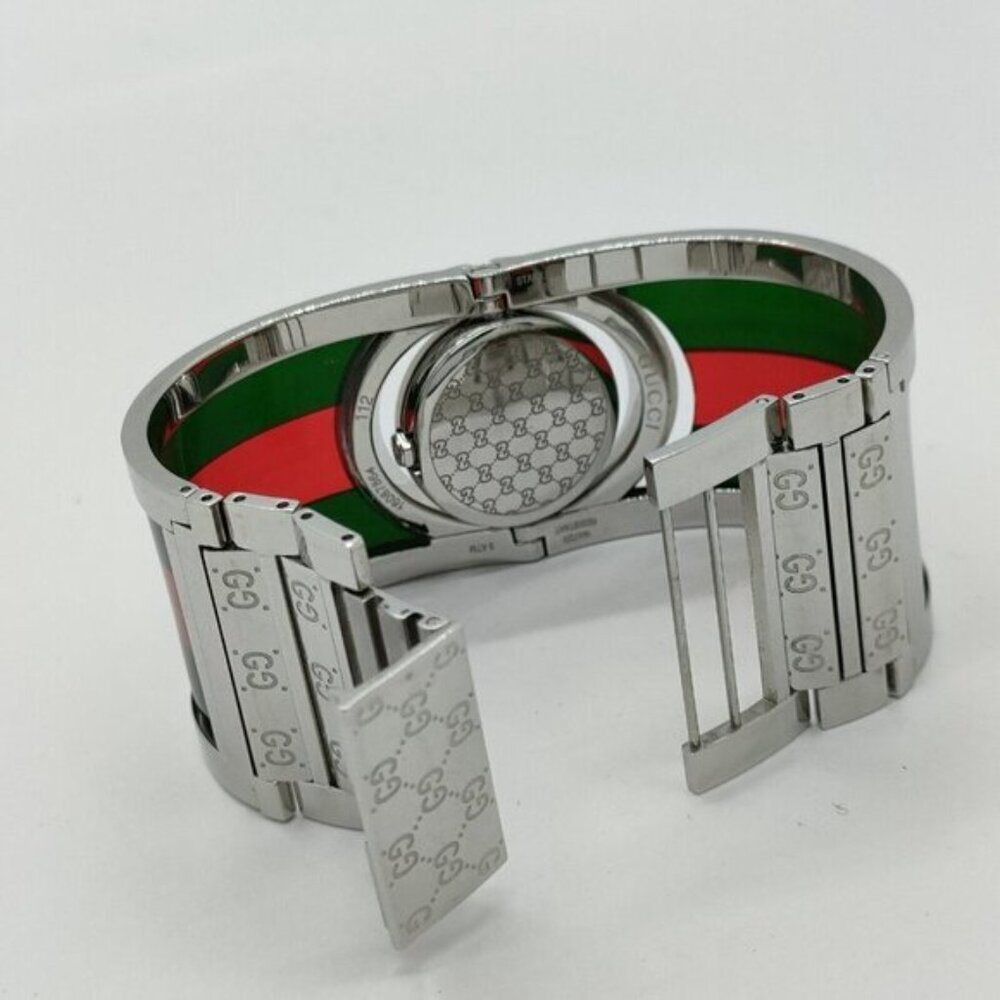 Gucci 112 23mm Unisex Black/Reds Watch - Picture 7 of 14